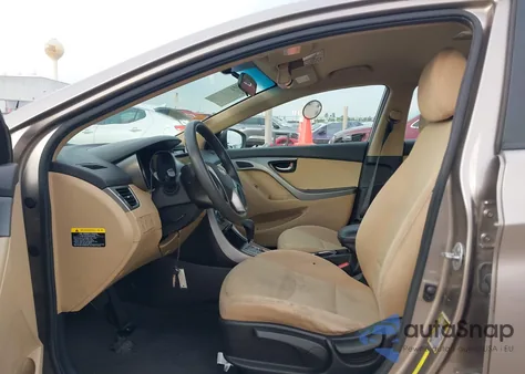 2013 Hyundai Elantra Gls z USA, uszkodzony, nr VIN 5NPDH4AEXDH331219